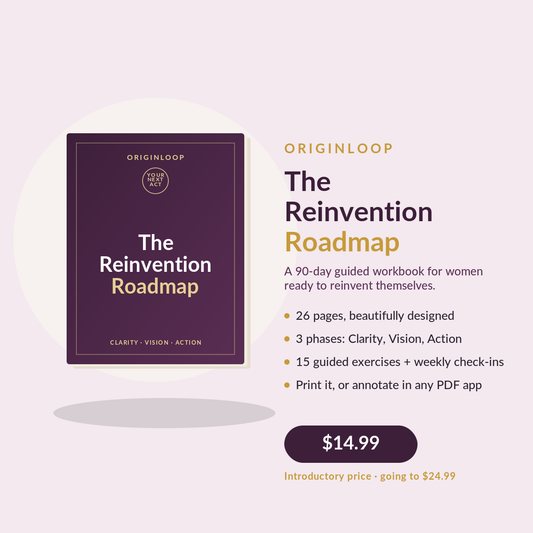 The Reinvention Roadmap | A 90-Day Guided Workbook to Begin Again